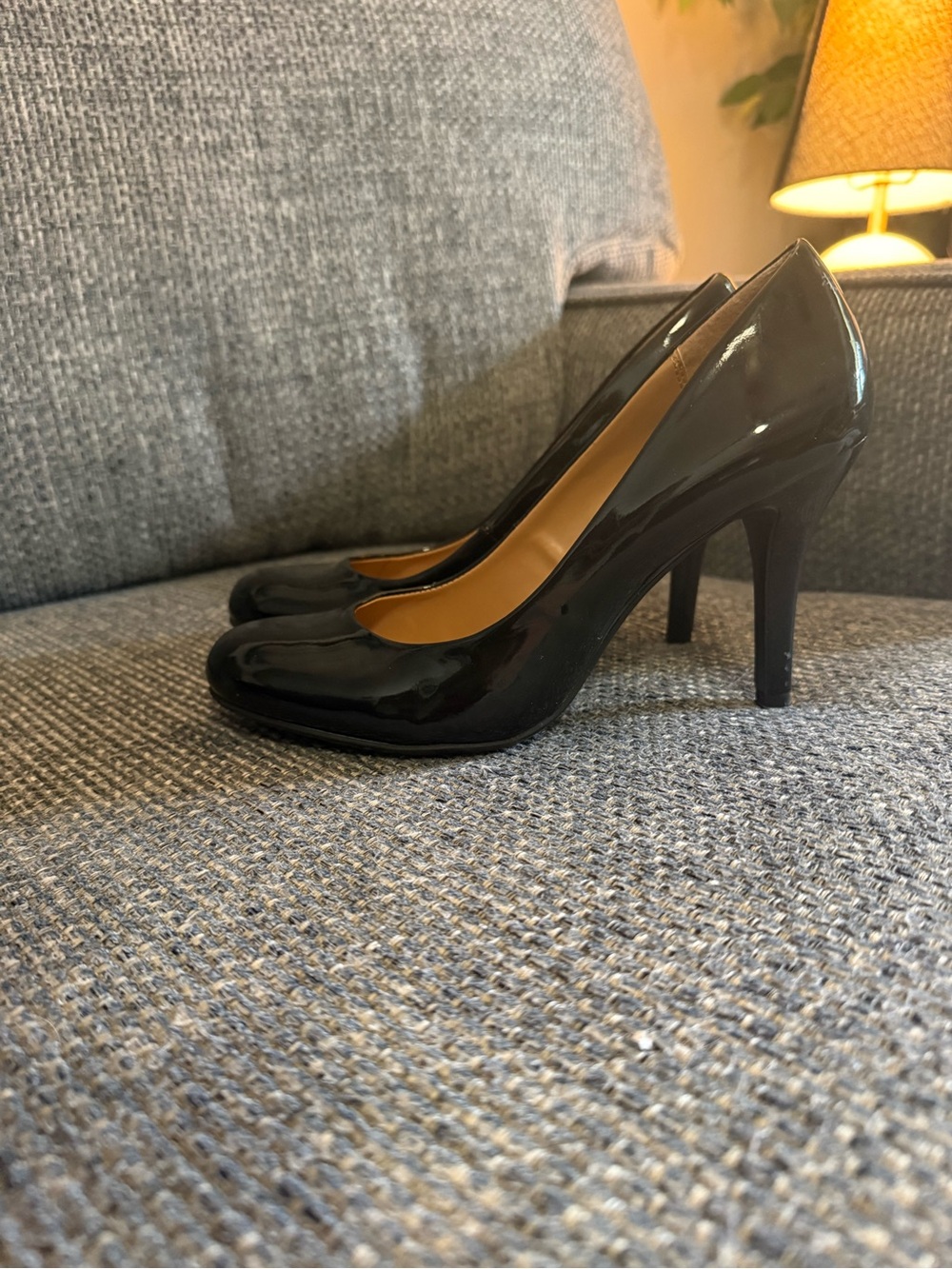 Mootsies Tootsies Black Patent High Heel Pumps - Picture 3 of 6